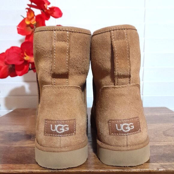 UGG Cory 2 Chelsea Boots Women's sz 8.5 EU 39.5 Preowned Brown - Picture 3 of 9